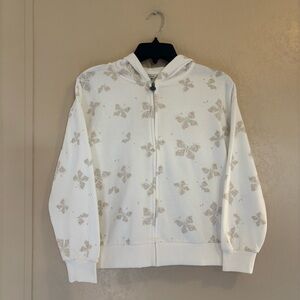 NWT Lucky Brand girls Sugar Swizzle zip up jacket sz L (12/14)